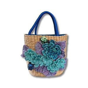 Handmade Seagrass Straw Handbag